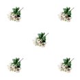 thumbnail image 2 of Decodeary Realistic Appearance Flower Decoration For Low Maintenance Garden Easy To Clean Cloth Decorations Fake Plants Flowers JH1237 5Set, 2 of 6