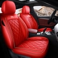 thumbnail image 2 of Maidao Car Seat Covers Universal Fit for BMW for X1 2017-Present 5 Seats Water Resistant Front Rear Cushion Protector Red, 2 of 7