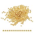 thumbnail image 1 of Uxcell 18K Gold Filled Spacer Beads for Jewelry Making 300, 1 of 8