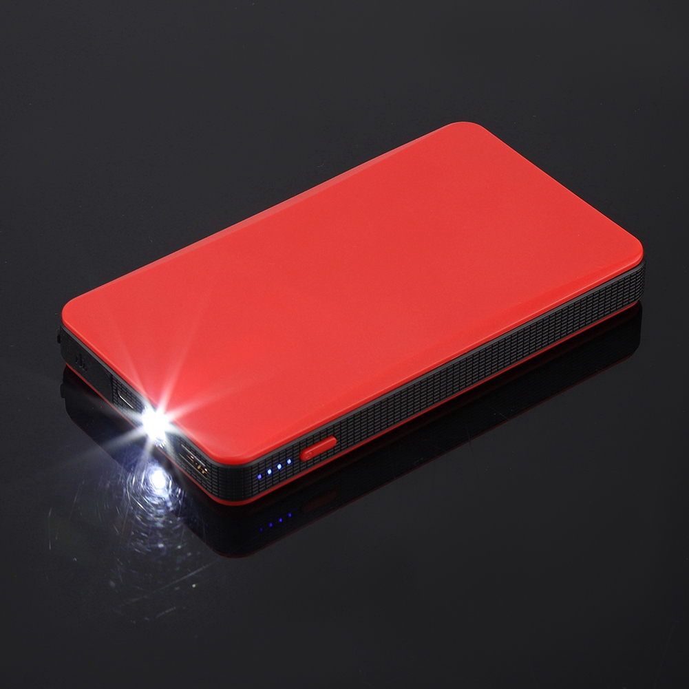 Car Battery Jump Starter, Multifunction Efficient Stable Battery  Abrasion Resistant High Strength 12V Ultrathin  for Auto