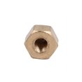 thumbnail image 3 of Unique Bargains 20 Pcs Écrou de Filetage Femelle M3 DIN1587 Tête de Capuchon Hexagonal Ton Laiton, 3 of 3