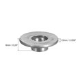 thumbnail image 3 of Unique Bargains M6 T-nuts, 12 Pack Carbon Steel Tee Nuts, Round Base Weld Nuts 6mm Height, 3 of 5