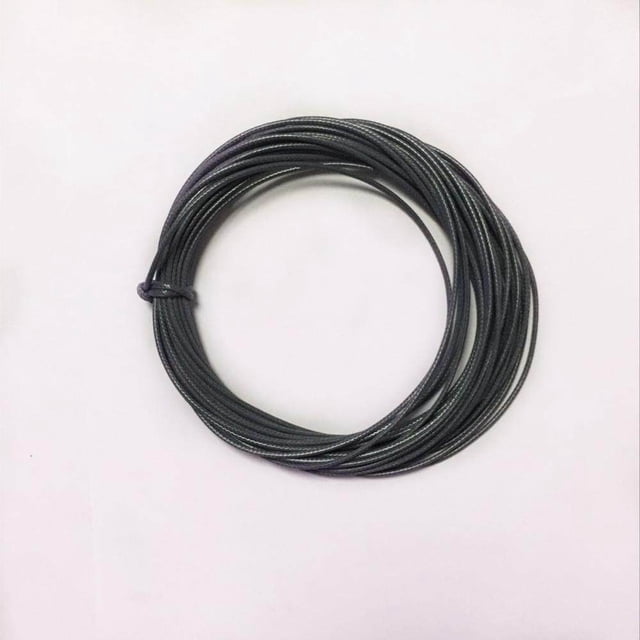 2mm Waxed Nylon Cord Jewellery Making String Cord Nylon Beading String Findings 10m Dark Grey