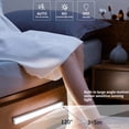 thumbnail image 4 of Feltree Rechargeable Motion Sensor Magnetic Wall Light, 50cm LED Strip for Corridor, Bedroom Night Lighting, USB Portable, Waterproof Design, Easy Stick-on Installation, 4 of 8