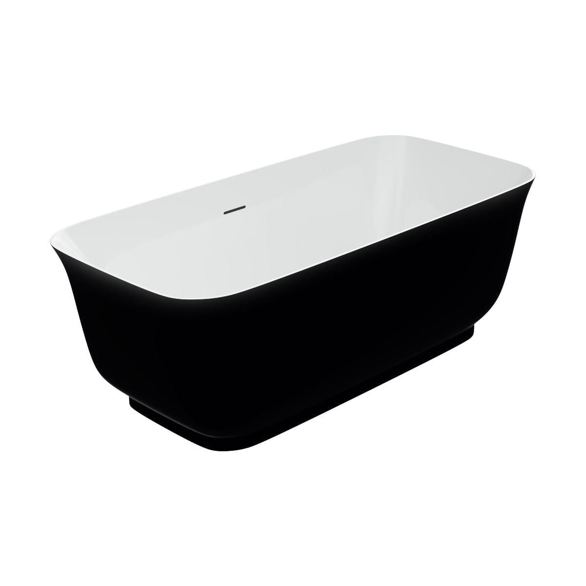 A&E Bain et Douche MINA-67-BLK BAIN AUTOPORTANTE