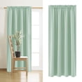thumbnail image 4 of Avdolw Silk Curtains - Heat Insulating, Energy Saving, Darkening & Noise Reducing for Bedroom/Kitchen, Easy Install, 4 of 4