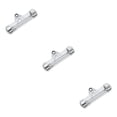 thumbnail image 4 of relayinert Aluminum Alloy Easy To Install Motorcycle Tax Disc Holder Waterproof And Durable Waterproof And Not silver 3Set, 4 of 6