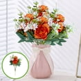 thumbnail image 1 of Fridja Home Decor Artificial Simulation Bouquet Artificial Flowers Fake Flowers Decoration, 1 of 6
