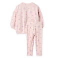 thumbnail image 2 of George Baby Girls' Two Piece Sweatshirt Set, 2 of 2