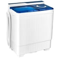 thumbnail image 1 of Costway 26lbs Portable Semi-automatic Washing Machine W/Built-in Drain Pump Blue, 1 of 10
