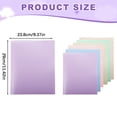thumbnail image 3 of ZTTD 1Pcs Plastic Folders with Pockets, Heavy Duty Pocket Folder, File Folders with Business Card Slot, 2-Pocket Folder, Aesthetic File Folder for Work & Office, Letter Size, 3 of 9