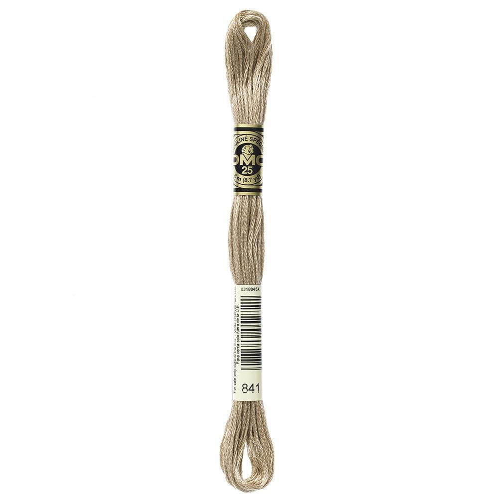 DMC 6 brins fil à broder en coton, 8 m (8.7 yd), brun