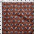 thumbnail image 3 of oneOone Cotton Poplin Fabric Stripe Ikat Printed Craft Fabric BTY 56 Inch Wide, 3 of 4