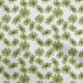thumbnail image 1 of oneOone Velvet Green Fabric Floral Sewing Craft Projects Fabric Prints By Yard 58 Inch Wide, 1 of 4