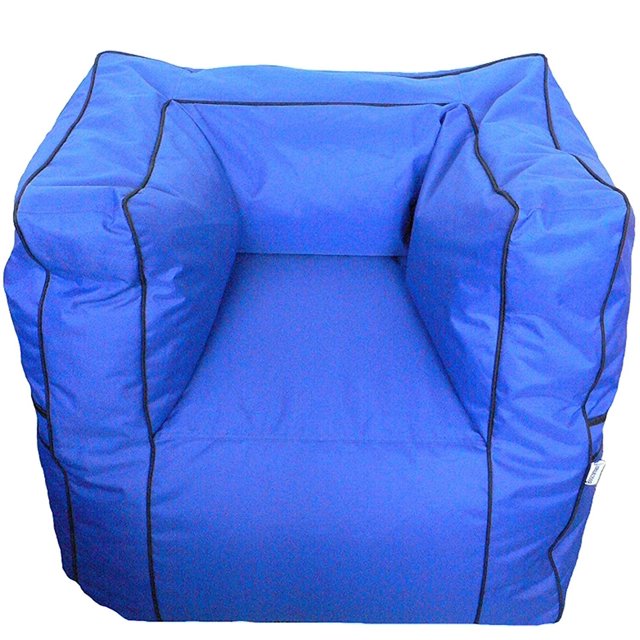 Boscoman Housse de Fauteuil Poire Extérieur Jumbo Alemeda, Bleu (Ensemble de 1)