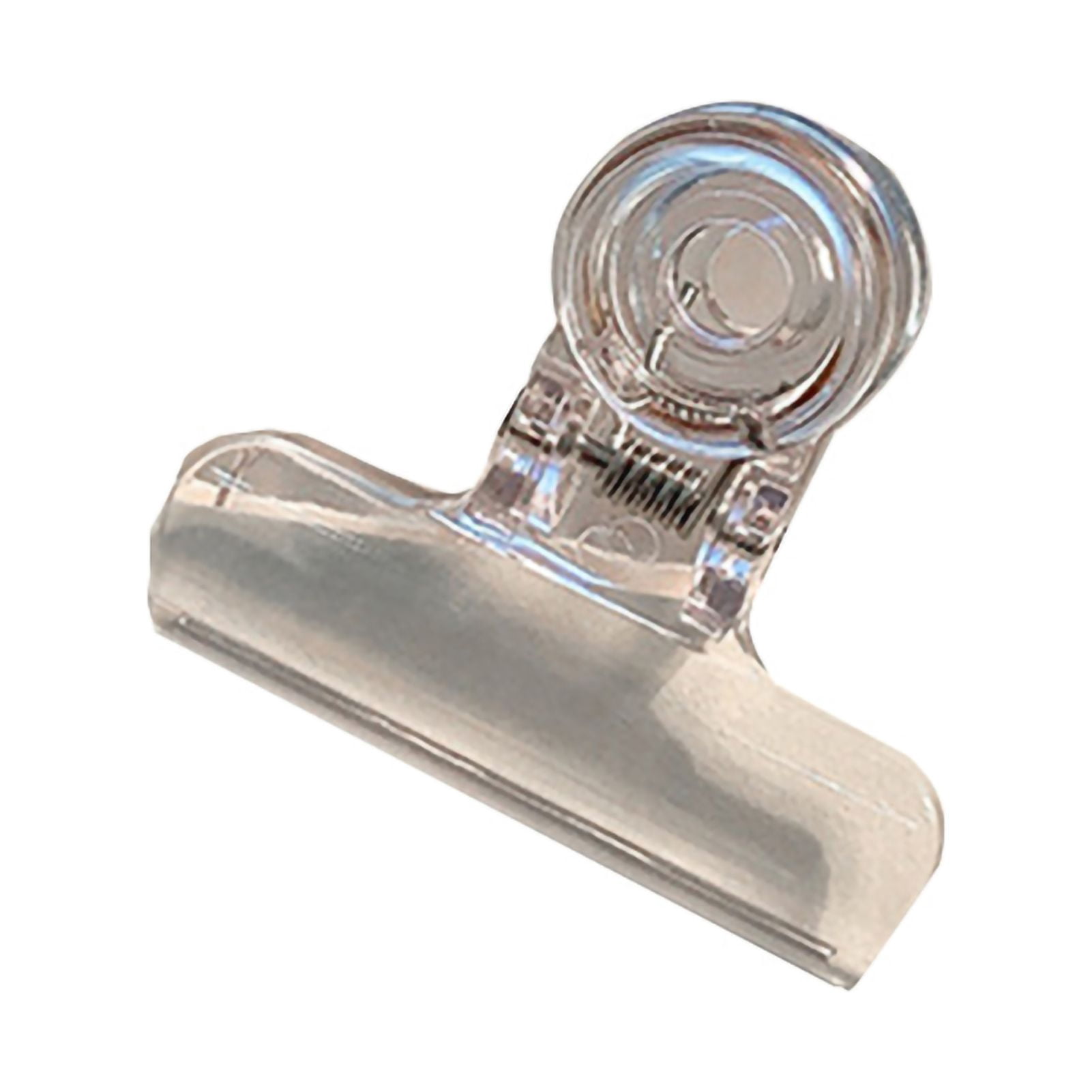Clip Food Clear Plastic Bulldog Clips Small Cute Sturdy Durable Portable Light Weight Wide Application Bulldog Clips For Note Photo Book22mm/0.9in