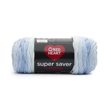Red Heart® Super Saver Ombre™ #4 Worsted (Medium) Acrylic Yarn, 10oz/283g 482 Yards