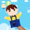 thumbnail image 3 of Interactive Hand Puppet Set Family Role Play Toys Soft Movable Mouth Puppets For Kids Preschool Storytelling Educational, 3 of 3