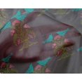 thumbnail image 4 of oneOone Silk Tabby Fabric Bird & Tree Block Fabric Prints By Yard 42 Inch Wide, 4 of 4