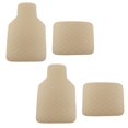 thumbnail image 4 of S SERENABLE 4x/ Ensemble Tapis de Sol Universels pour Voiture Antidérapants Protection Robuste Beige, 4 of 9