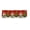 Red#4, variant on Red Christmas Window Curtain 137x45cm Polyester Festive Drapery Holiday Decorations for Home Kitchen Living Room Seasonal Short Valance for Small Windows Indoor Xmas Party Scene Setup