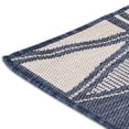 thumbnail image 4 of Erbanica Quick Dry Navy Blue Geometric Indoor Outdoor Rug, 4 of 5
