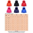 thumbnail image 2 of LUXUR Boy Hooded Neck Puffer Coat Lightweight Winter Down Jackets Red 140cm, 2 of 4
