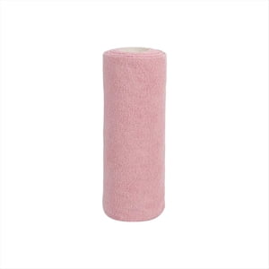 Reusable Cleaning Wipe Household ,Microfiber Towel Rolls Dish Rags Wash Paper Towel Replacement,Pink,2 Roll * Cleaning Wipe,Pink