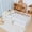 White, variant on Lilypelle Twin Floor Bed for Kids, Montessori Floor Bed with Guard Rails, Solid Wood Floor Beds Frame for Kids, Boys, Girls