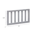 thumbnail image 4 of DaVinci Trousse de Conversion pour Lit pour Tout-Petit, Gris, 4 of 4