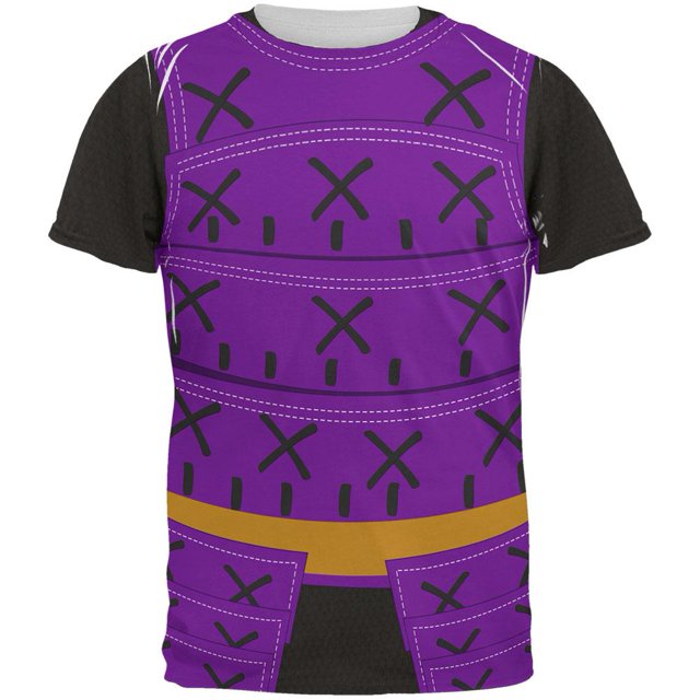T-shirt pour Homme à Imprimé Intégral de Costume de Samouraï d'Halloween