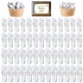 thumbnail image 1 of Orca Bulk Flip Flops For Wedding Guests (WHITE) | 52 Pack Wholesale Wedding Sandals, 1 of 9