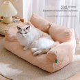 thumbnail image 3 of Le Chek wholesale warm extra large cat sofa universal pet kennel pet nest mat cat bed cat supplies, 3 of 6