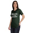 thumbnail image 4 of Inkmeso Embrasse-Moi Je Suis Vaccinée T-shirt Drôle Pro-Vaccin à Col Rond pour Femmes-Fq, 4 of 8