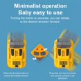 thumbnail image 4 of MesaSe Mini Remote Control Bulldozer Watch Toys - 2.4 GHz Wrist Racing Bulldozer Watch Interactive Game Toys for Boys and Girls Birthday, 4 of 11