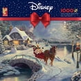 thumbnail image 1 of Ceaco: Thomas Kinkade - Disney: Mickey and Minnie's Evening Sleigh Ride 1000 Piece Puzzle, 1 of 3