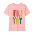 thumbnail image 1 of WRKEKC T-Shirts pour Garçons 1-12 Ans Imprimé Fryay Manches Courtes Col Rond Tenue Décontractée pour Enfants Tissu Doux Coupe Confortable Tenue Quotidienne Tenue d'Été, 1 of 4