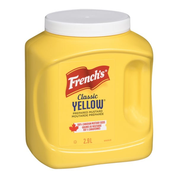 French's Moutarde Jaune Classique Pichet en Vrac Grand Format 2,9 Litres