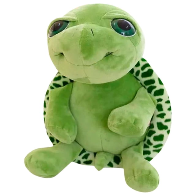Jindong Single Turtle Stuffed Animals Simulation Turtle Animal Model Soft Plush Toy Home Car Ornament Toys Children's
