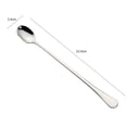 thumbnail image 2 of Amdohai 9-inch Iced Tea Spoon Stainless Steel Long Handle Spoon Milkshake Spoon Coffee Stirring Spoon Titanium Plating, 2 of 7