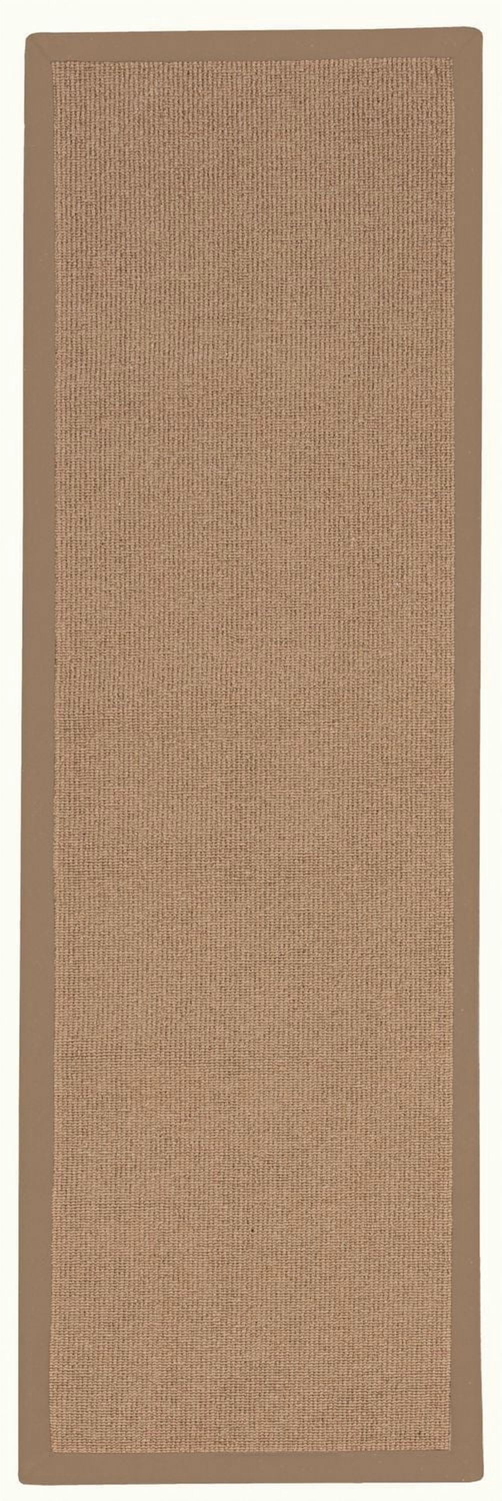 Tapis de couloir Athena liège et beige 2  pi 6 po x 8 pi