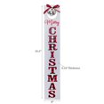 thumbnail image 2 of Christmas Wood Vertical Sign With Bell Merry Christmas, 2 of 4