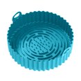 thumbnail image 1 of Agiferg Pot en Silicone pour Friteuse à Air Chaud Doublures Rondes Réutilisables pour Panier de Friteuse à Air Accessoires [7.9 Pouces], 1 of 5