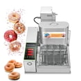 thumbnail image 1 of Kolice Commercial Mini 4 Rows Donuts Making Machine,Doughnut Maker,Frying Donuts Maker-4 Molds,Included, 1750 pcs/Hour,5.5L Hopper, 1 of 7
