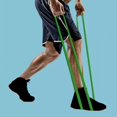 thumbnail image 1 of Ensemble de Bandes de Résistance Robustes avec Sac de Rangement Bandes d'Entraînement de Force Bande d'Exercice Extensible Boucle d'Entraînement pour Entraînement Yoga Mise en Forme 5 Pcs, 1 of 10