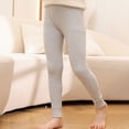 thumbnail image 4 of MIASHUI Girls Leggings Pantalon Long Confortable et Extensible, Collant Doux à Imprimé Rayé, Gris Pâle, 11-12 Ans, 4 of 4