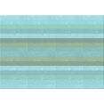thumbnail image 1 of Ahgly Company Machine Washable Indoor Rectangle Transitional Tron Blue Area Rugs, 7' x 10', 1 of 7
