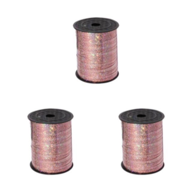 Thinsony Sturdy And Durable Decoration Ribbon Crafts And Gift Packaging Environmentally Friendly Tidy Rose Gold 3Set