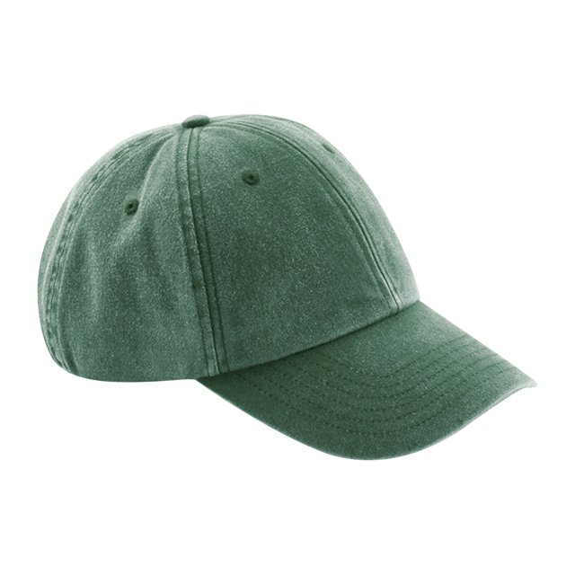 Beechfield Casquette Vintage à Profil Bas Aspect Denim