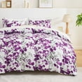 thumbnail image 1 of Hitime Queen Duvet Cover Set, Soft & Breathable Microfiber 3 Pieces Queen Bedding Sets, Pattern Queen Comfy Duvet Cover Set, with Zipper Closure (Queen), 1 of 8